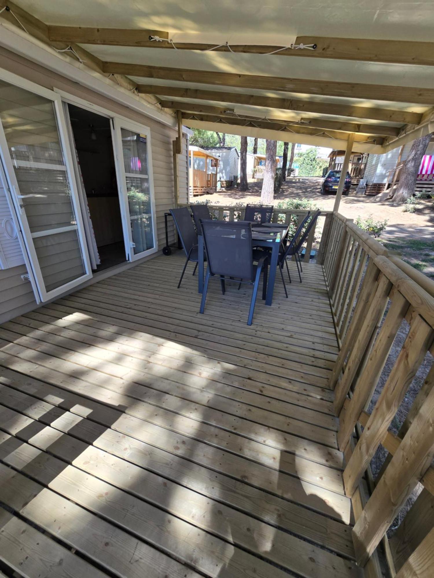 Mobilhome 3 Chambres, 500m Plage, Camp 5 Etoiles Campingplatz